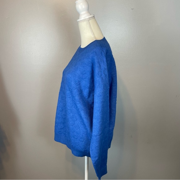 Kerisma Blue Cheetah Texture Top Size Medium/Large - Picture 8 of 10